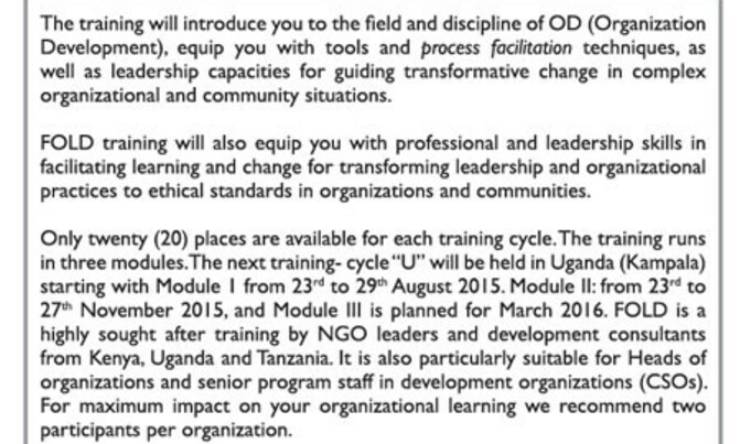 Uganda National NGO Forum Uganda National NGO Forum