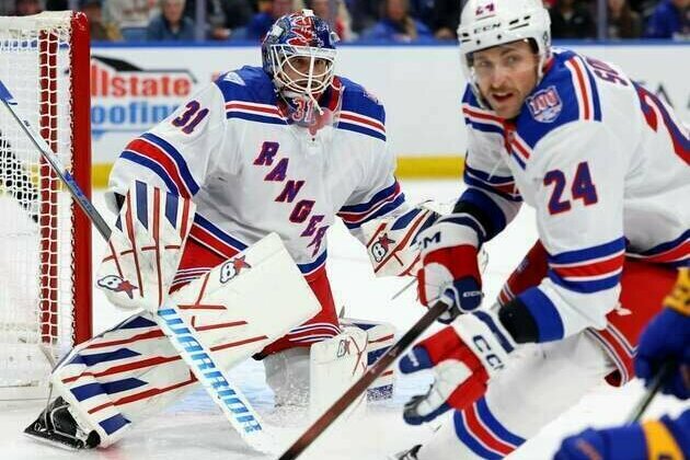 Igor Shesterkin blanks Sabres as Rangers give Mike Sullivan first win