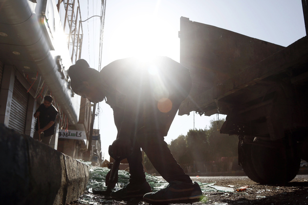 YEMEN-SANAA-AIRSTRIKES-AFTERMATH