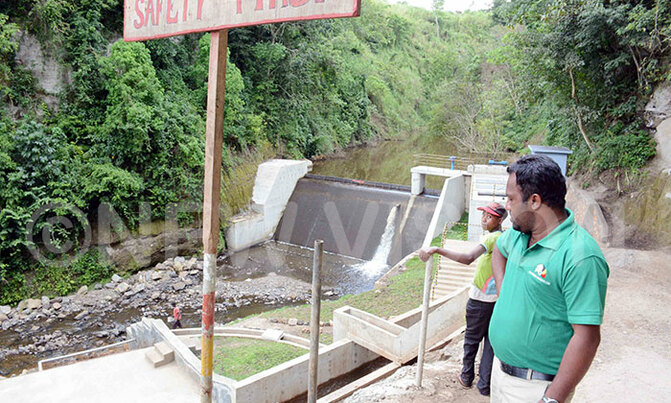 Mahoma mini Hydro Power dam switched on in Kabarole Mahoma mini Hydro Power dam switched on in Kabarole