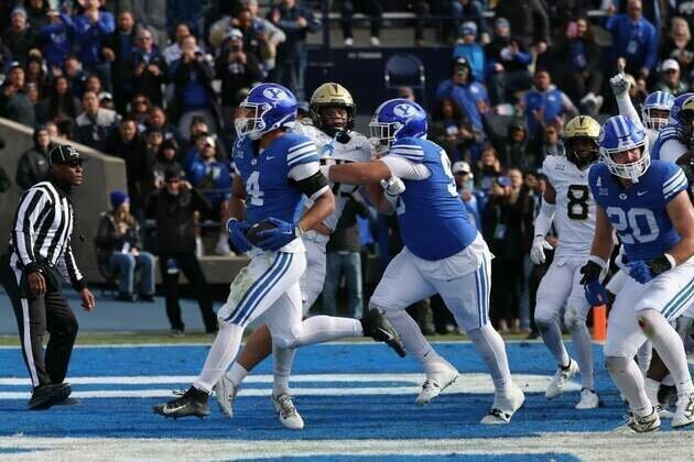 LJ Martin, No. 11 BYU rally from slow start to beat UCF