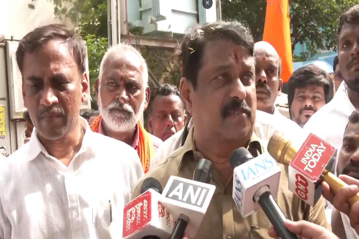 TN: BJP's Nainar Nagendran accuses CM Stalin of using Thiruparankundram temple row issue for vote bank politics