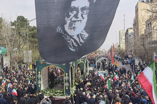 IRAN-TEHRAN-HIGH-RANKING MILITARY COMMANDERS-FUNERAL