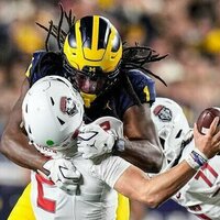 Michigan LB Jaishawn Barham's targeting penalty upheld by Big Ten