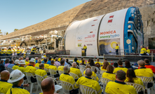 Snowy Hydro CEO Dennie Barnes addresses the crowd