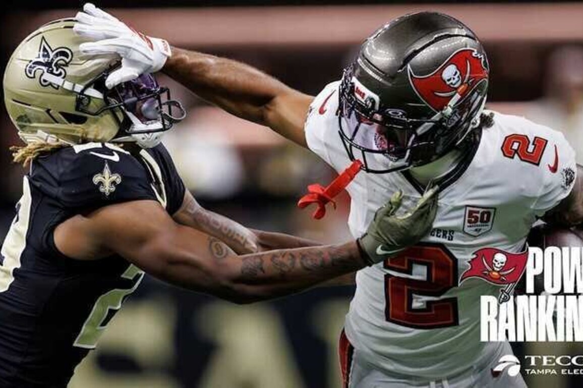 2025 Bucs NFL Power Rankings Week 9