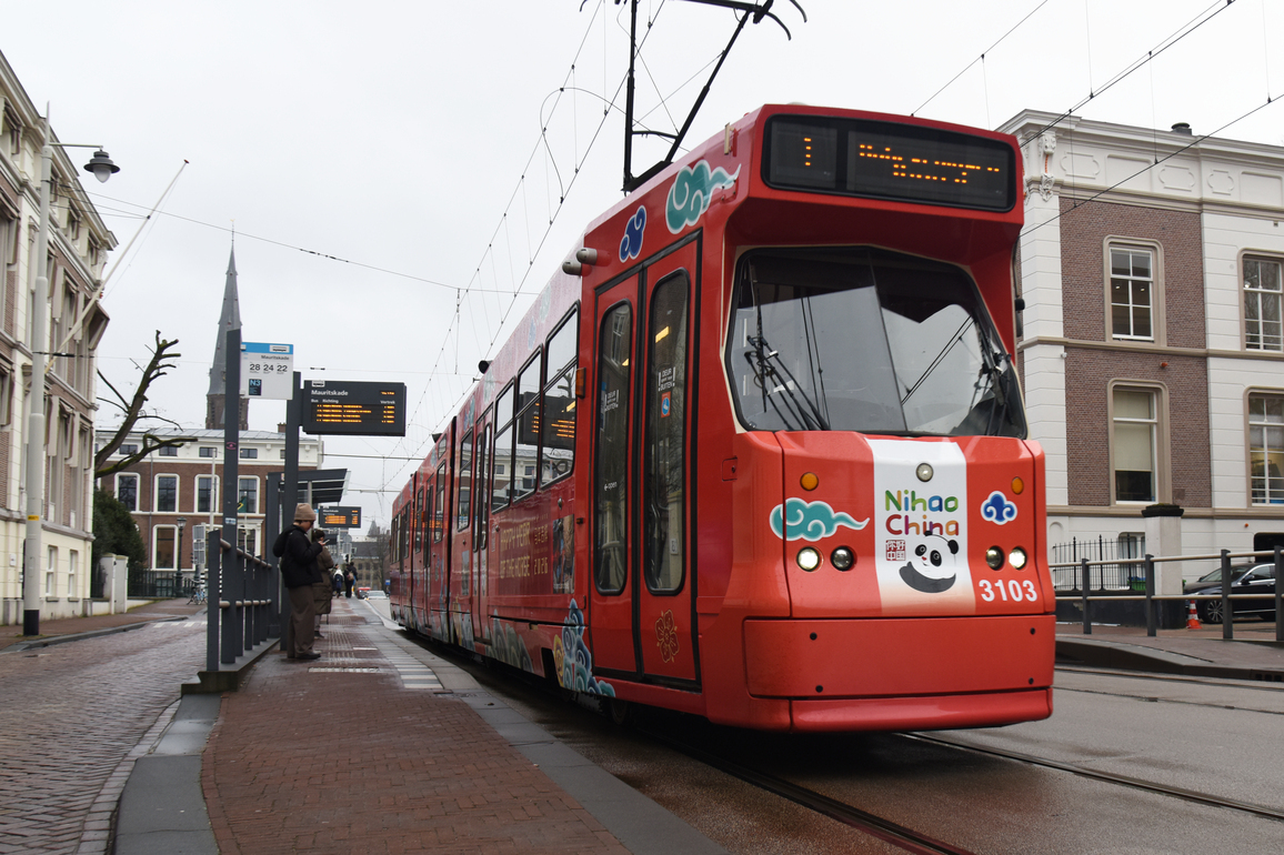 NETHERLANDS-THE HAGUE-CHINESE NEW YEAR-TRAM