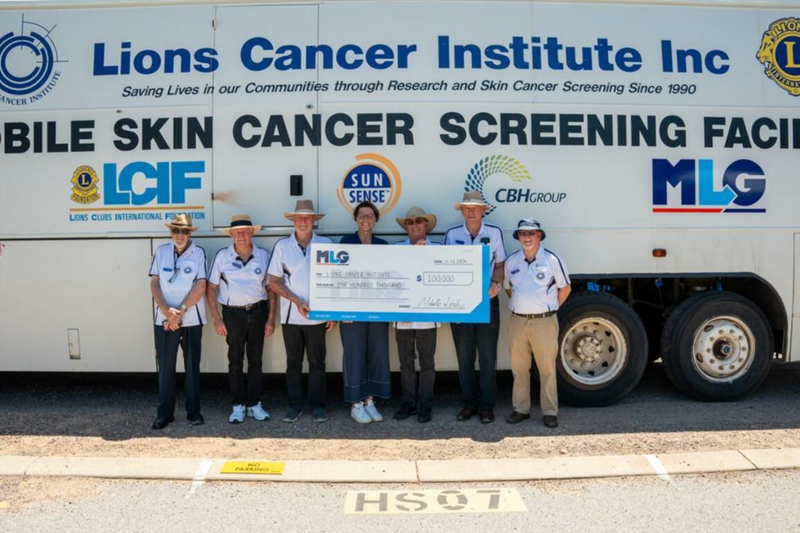 MLG Oz locks in five-year funding deal with Lions Cancer Institute to combat skin cancer in WA