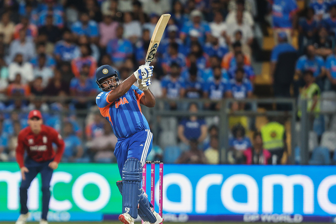Samson-Kishan set India's highest T20 WC knockout stand