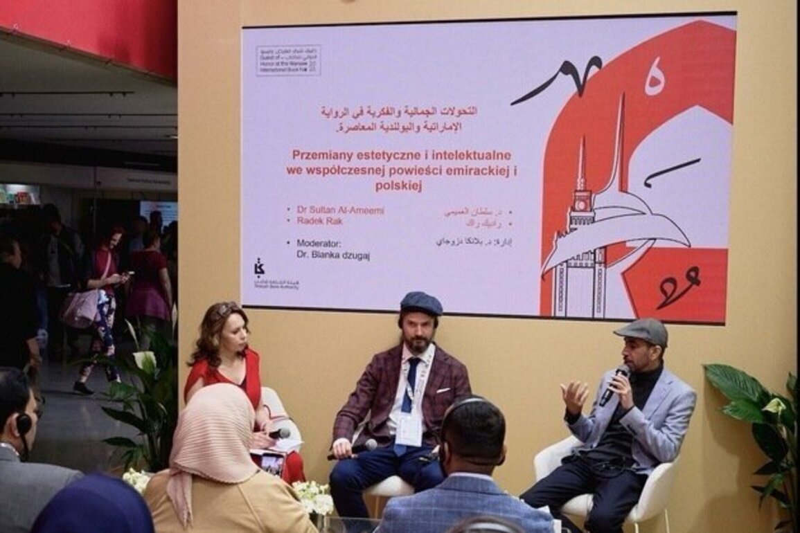 Sultan Al Ameemi, Radek Rak explore future of novel at Warsaw IBF