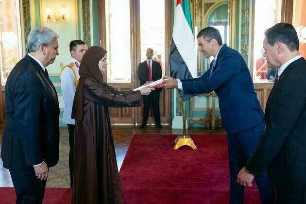 UAE Ambassador presents credentials to President of Paraguay