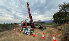 Drilling at QMines' Mt Chalmers