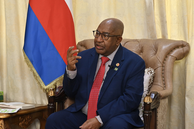 COMOROS-MORONI-COMORIAN PRESIDENT-INTERVIEW