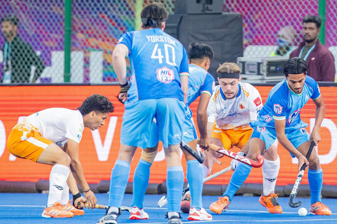 Vedanta Kalinga Lancers move to top spot after clinching 1-1 (3-1 SO) win against HIL GC in the Men's Hockey India League