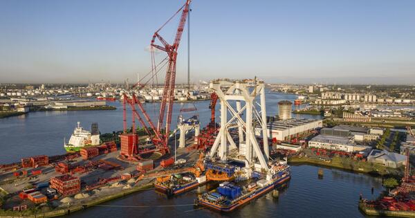 Van Oord's Svanen upgraded for larger monopiles