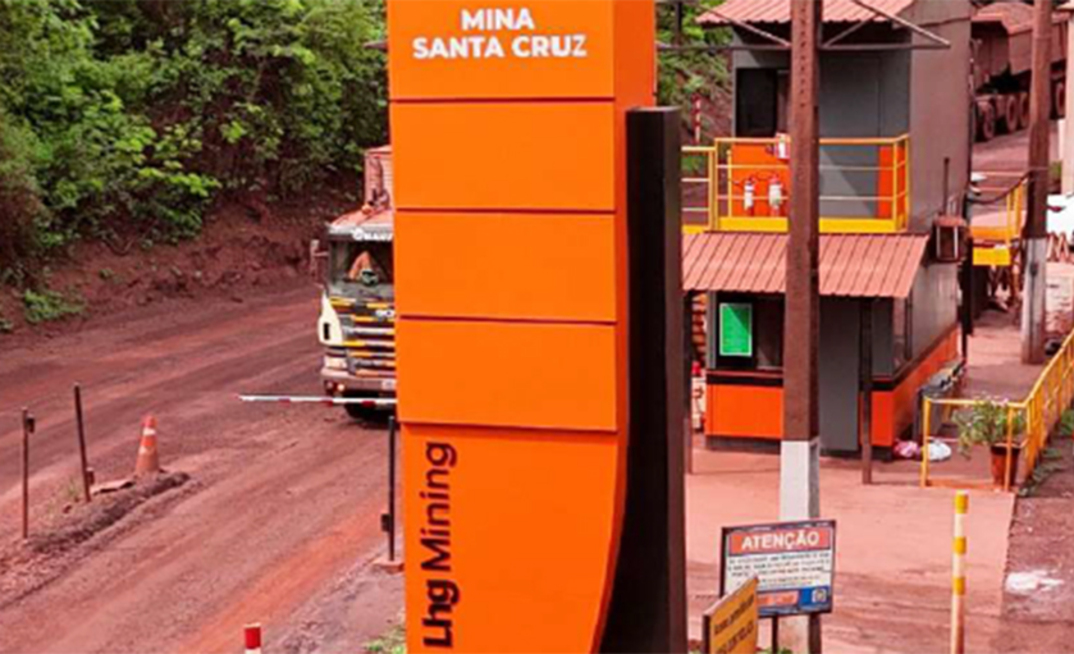 Mina Santa Cruz, em Corumbá