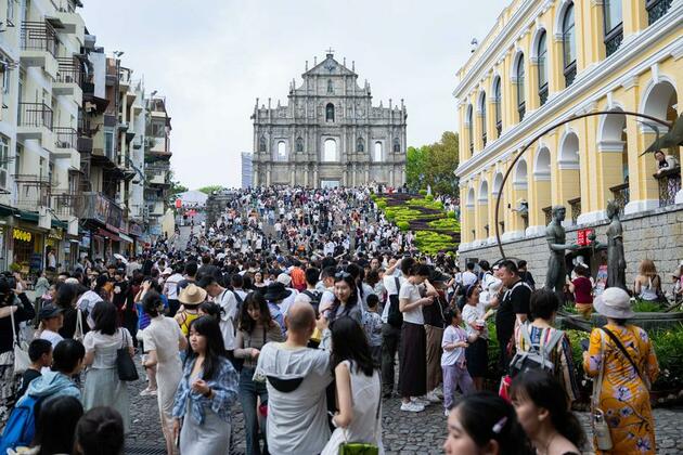 Macao sees record-breaking tourist flow during May Day holiday