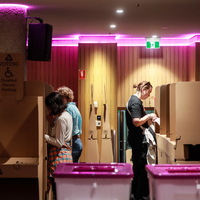 AUSTRALIA-SYDNEY-ELECTION-VOTE