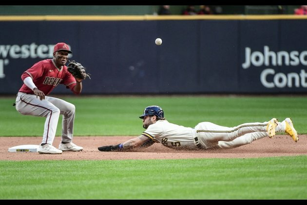 Josh Rojas' go-ahead HR helps Diamondbacks slay Brewers