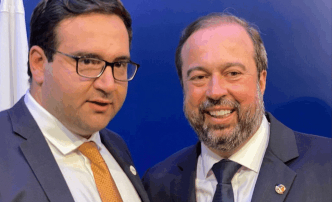 Caio Mário Trivellato, preso pela PF, e Alexandre Silveira