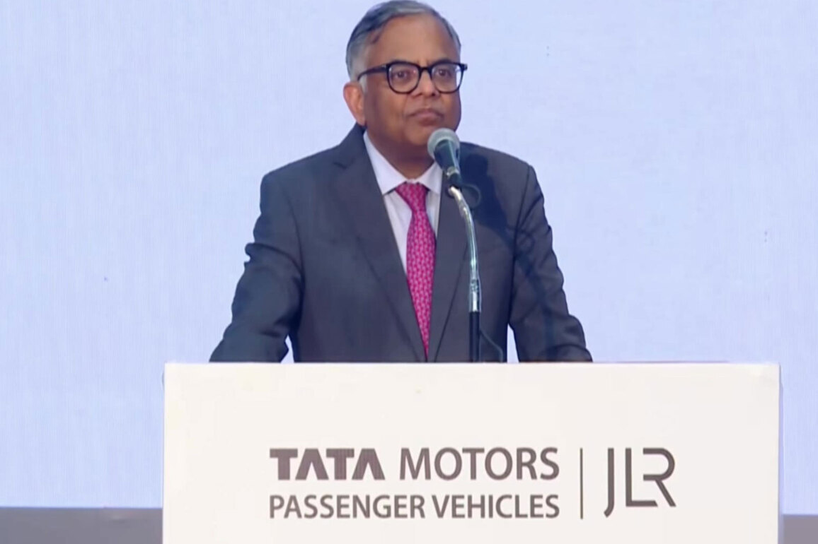 Tata Motors-JLR to produce up to 3 L vehicles annually at new Ranipet facility in TN: Tata sons Chairman Chandrasekaran