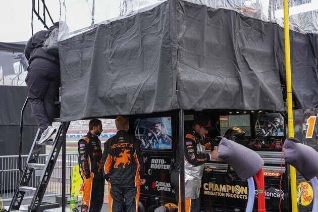Drivers prepare for emotional Coca-Cola 600 amid constant rain