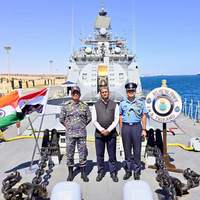 INS Trikand visits Egypt's Safaga as part of operational deployment