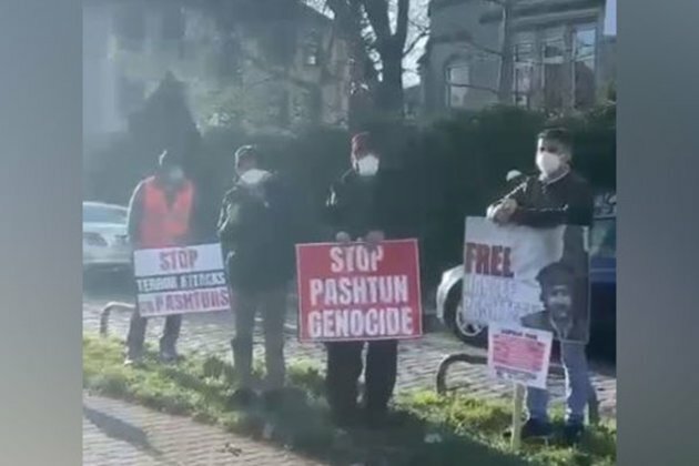 PTM activists in Frankfurt protest Pak activities against Pashtuns