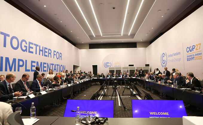 An event gets underway at COP27 | Credit: UNFCCC, Flickr 