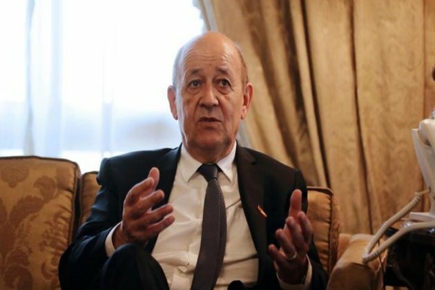 French Foreign Minister Le Drian arrives in India
