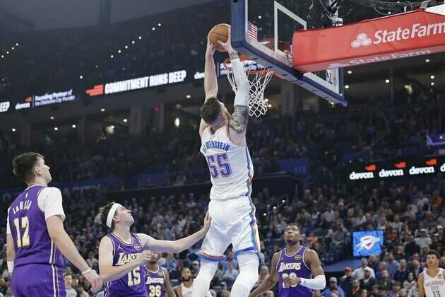 Talented Thunder arrive in Charlotte well-rested