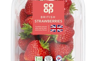 Co-op launches 100 per cent strawberry range on St George's Day