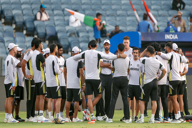 Team India practices ahead of 1st ODI against Australia in Perth