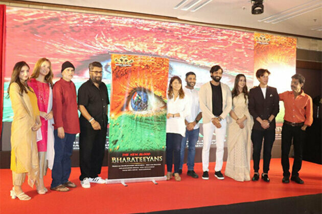 Vivek Agnihotri launches "Bharateeyans", Telugu writer Deen Raj's Hindi Debut, which gives a new identity to the word Indians, starring a Pan India ensemble cast