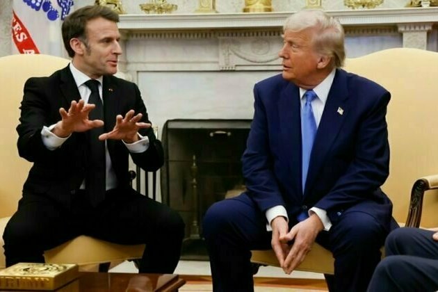 Trump hosts French leader to discuss Ukraine endgame 