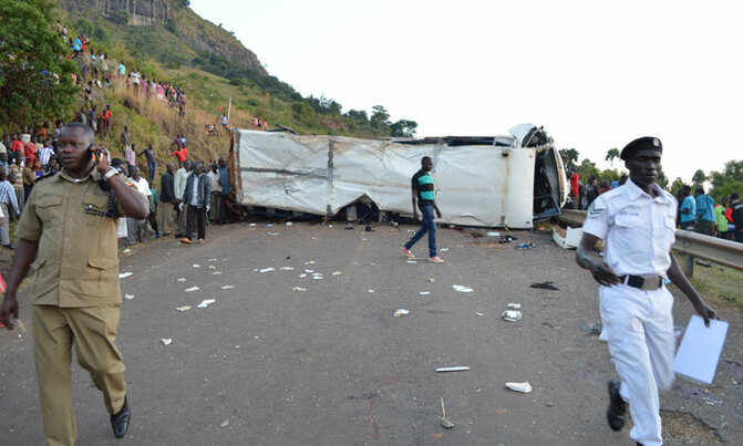19 perish in Kapchorwa accident 19 perish in Kapchorwa accident