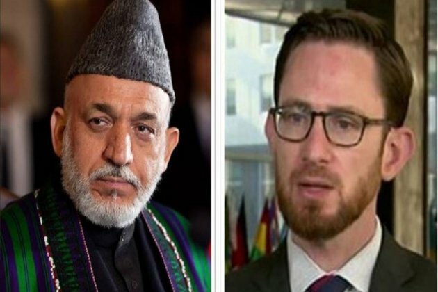 Hamid Karzai discusses humanitarian aid to Afghanistan with US special envoy Thomas West