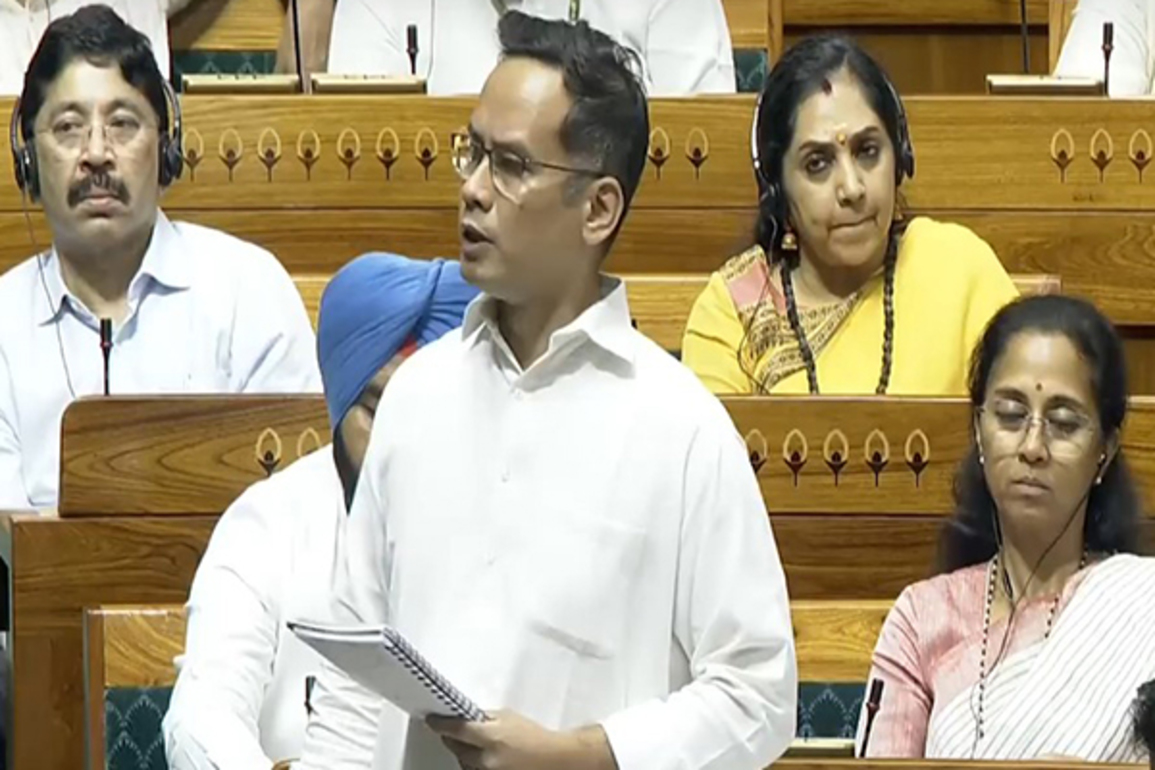 "100 days since Pahalgam terror attack but those five terrorists not caught": Gaurav Gogoi attacks BJP-led government in Lok Sabha