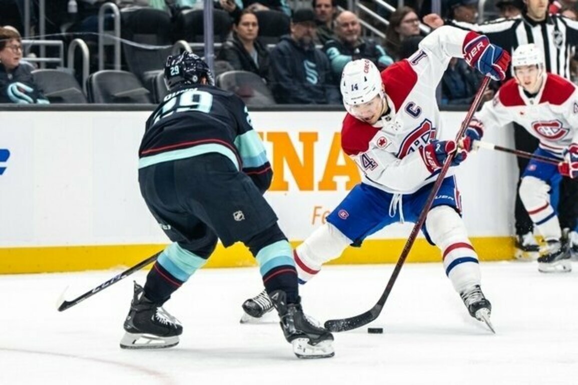 Brandon Montour caps big night with OT goal as Kraken edge Habs