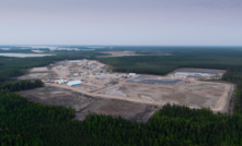 The McIlvenna Bay mine site in Saskatchewan, Canada.