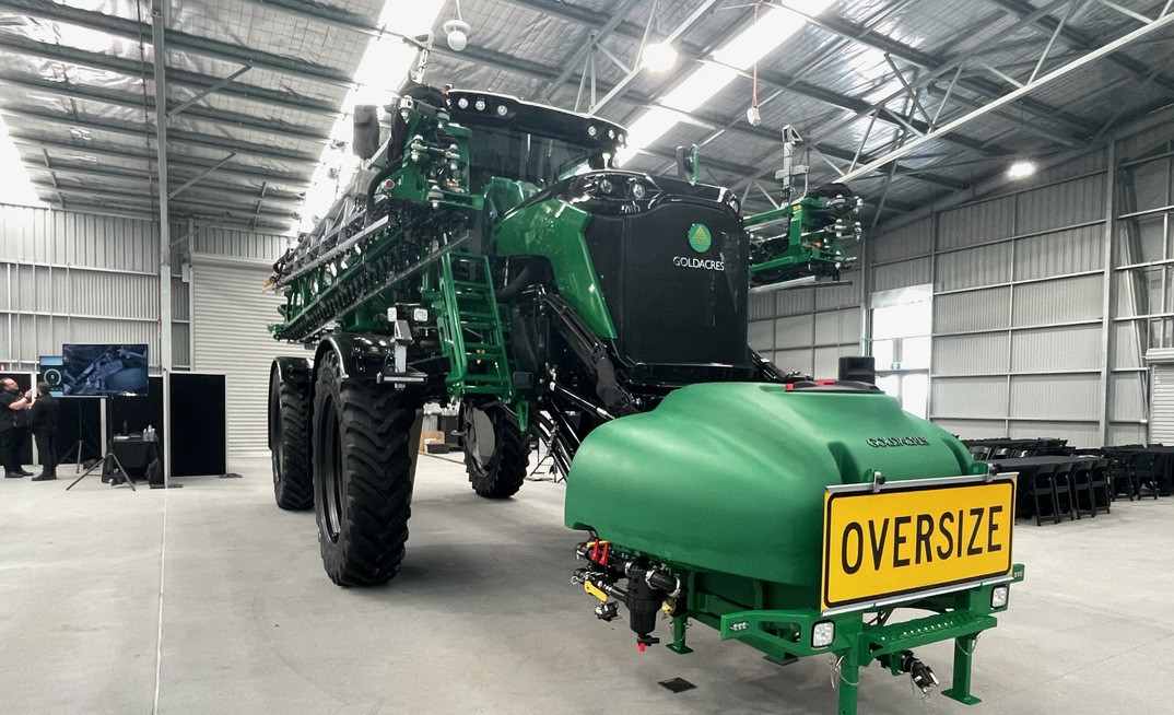 Goldacres officially launched its Series 3 G8 sprayer in Ballarat, Victoria, recently, along with a few other new pieces of the latest technology.