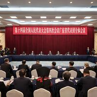 (TWO SESSIONS) CHINA-BEIJING-NPC-GUANGDONG DELEGATION-GROUP MEETING (CN)