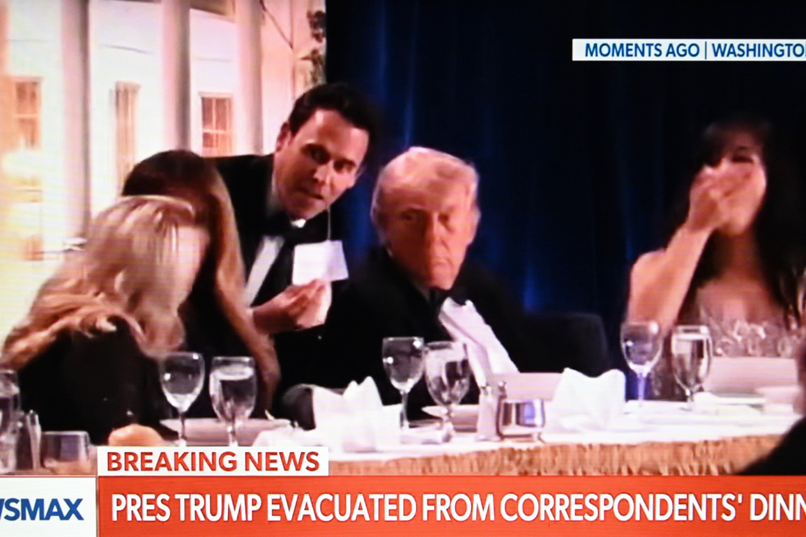 U.S.-WASHINGTON, D.C.-TRUMP-SECURITY INCIDENT