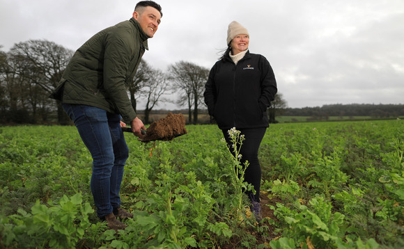 Guinness barley farmer help launch the regenerative agriculture pilot in Ireland | Credit: Guinness / Diageo