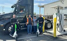 Why Lime uses big electric trucks to haul its small electric scooters