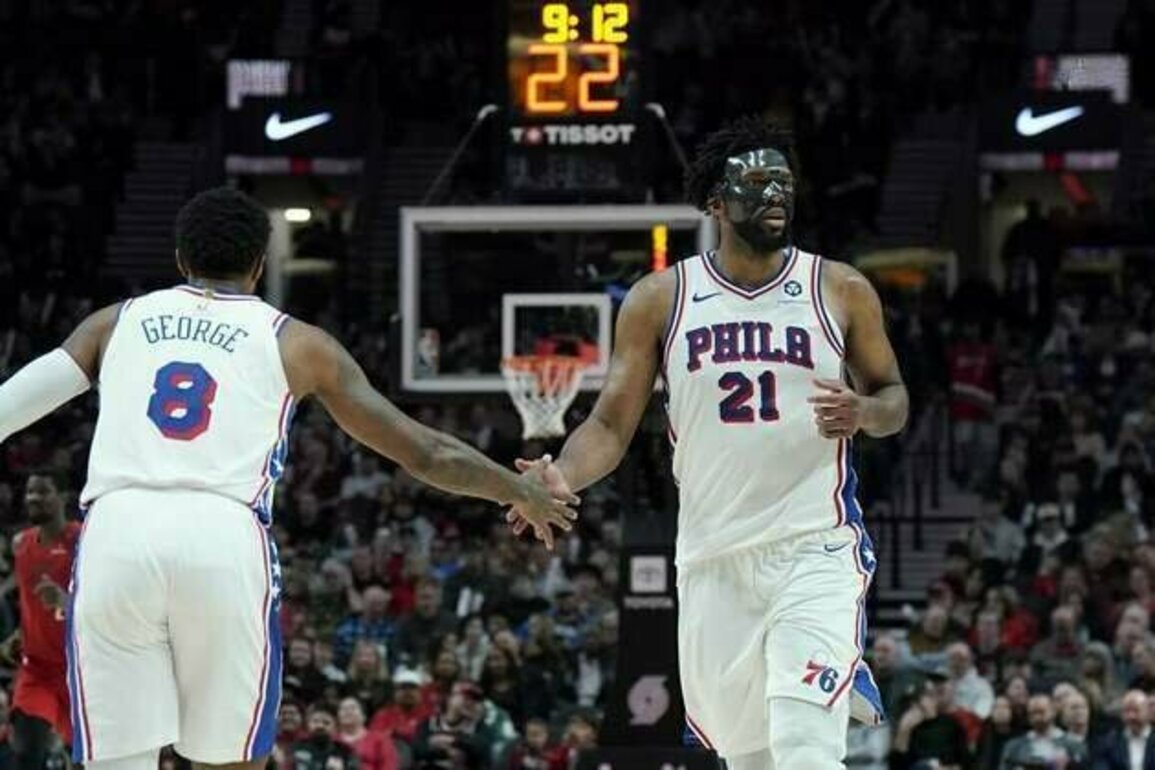 No return timeline for Sixers' Joel Embiid, Paul George