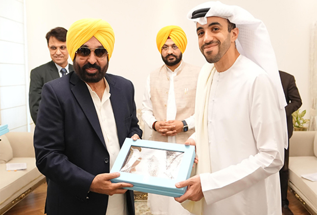 UAE Ambassador meets Punjab CM Bhagwant Mann to discuss economic cooperation