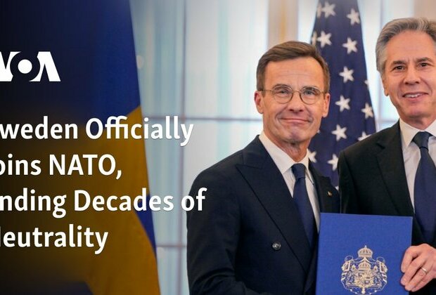 Sweden Joins NATO as 32nd Member, Ending Decades of Neutrality