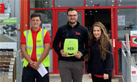Veteran merchant takes first aid to heart