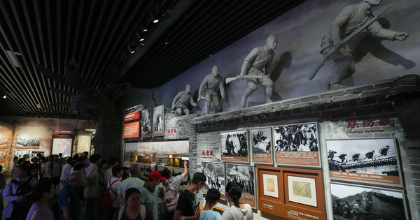 CHINA-BEIJING-EXHIBITION-WAR OF RESISTANCE AGAINST JAPANESE AGGRESSION (CN)
